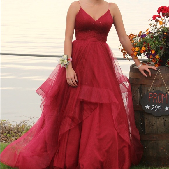 Terani Couture Dresses & Skirts - Red prom dress